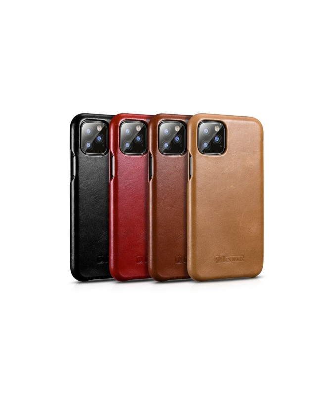Housse iPhone 11 Pro Max ICARER cuir véritable