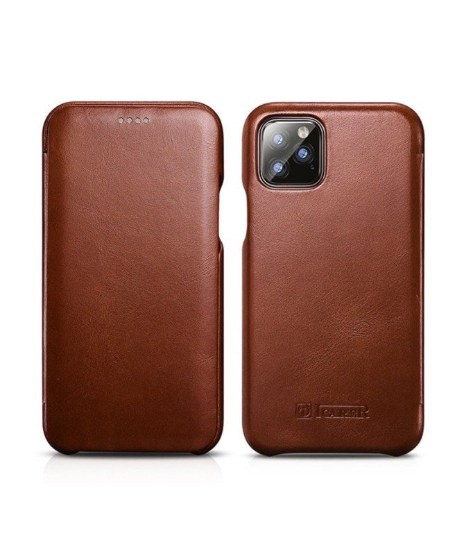 Housse iPhone 11 Pro Max ICARER cuir véritable