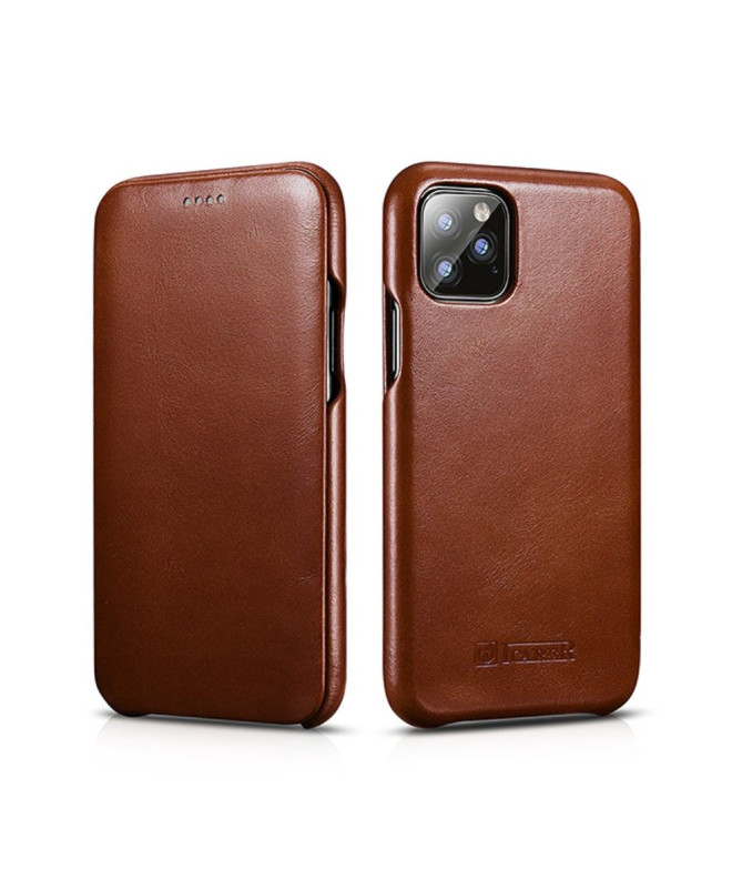 Housse iPhone 11 Pro Max ICARER cuir véritable