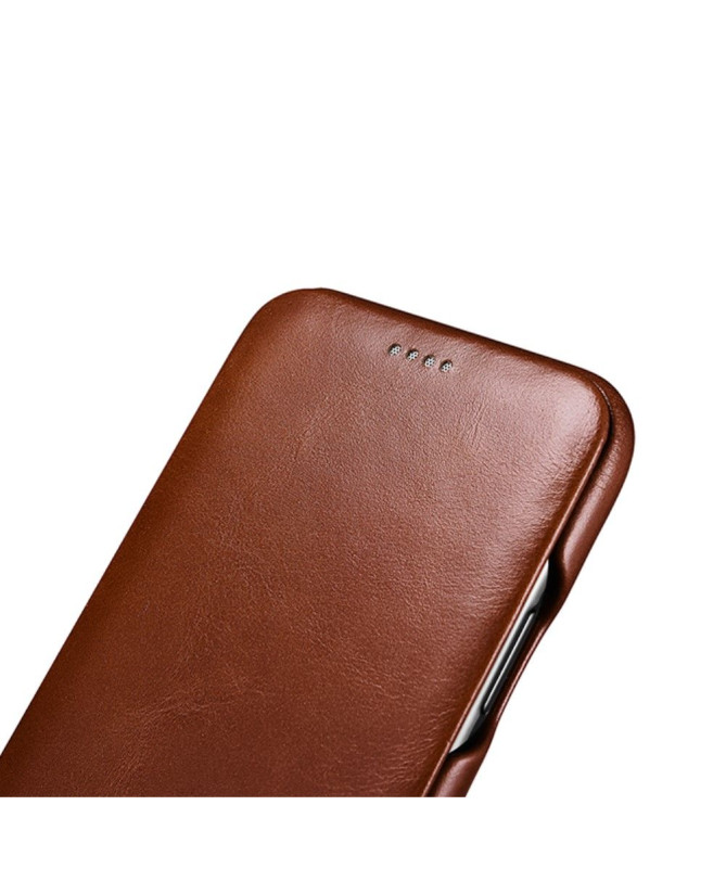 Housse iPhone 11 Pro Max ICARER cuir véritable