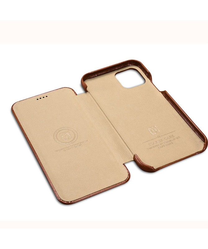 Housse iPhone 11 Pro Max ICARER cuir véritable