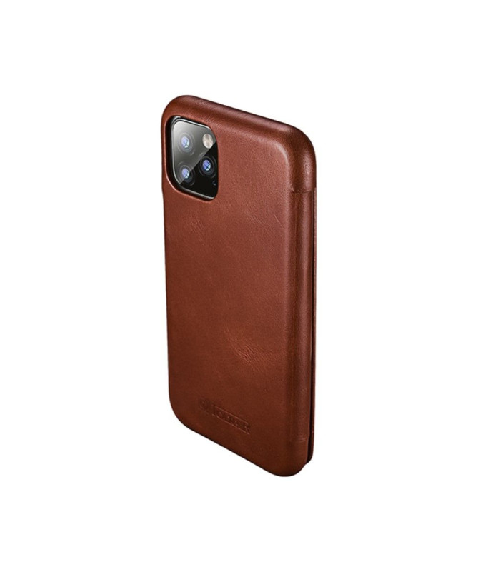 Housse iPhone 11 Pro Max ICARER cuir véritable