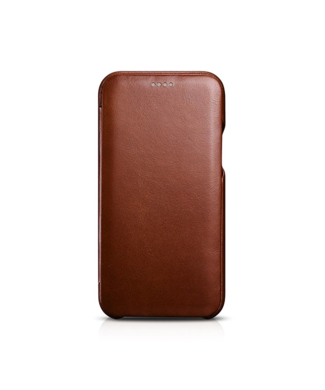 Housse iPhone 11 Pro Max ICARER cuir véritable