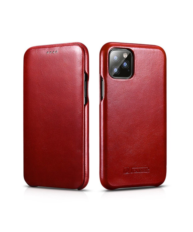 Housse iPhone 11 Pro Max ICARER cuir véritable