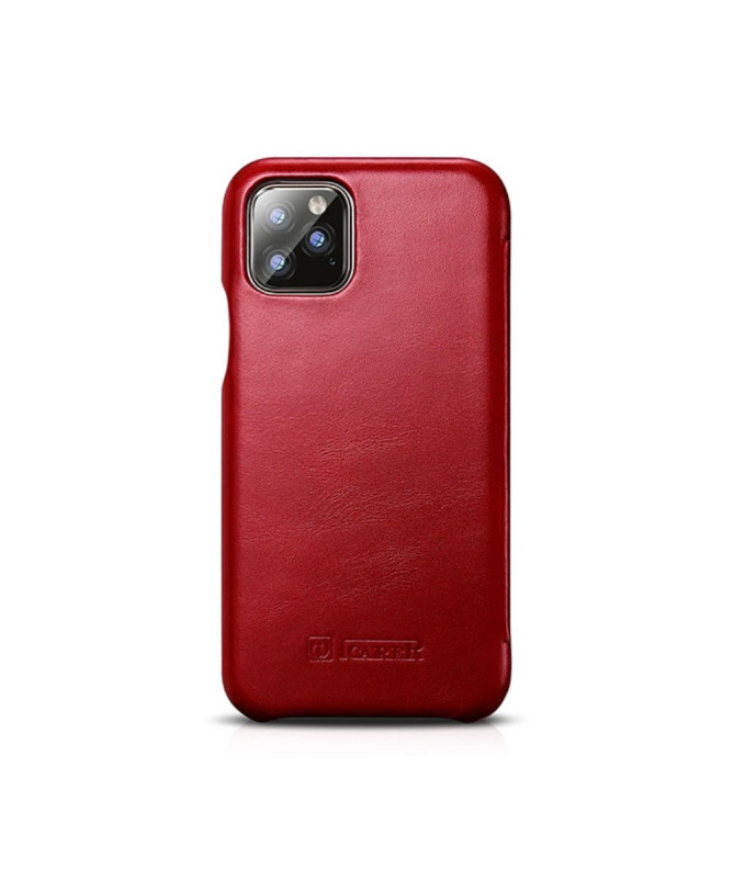 Housse iPhone 11 Pro Max ICARER cuir véritable