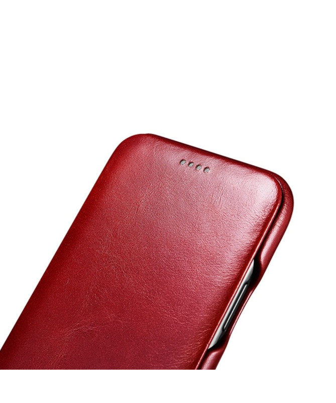 Housse iPhone 11 Pro Max ICARER cuir véritable