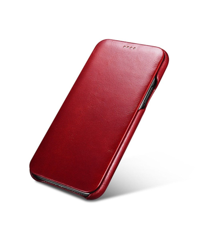 Housse iPhone 11 Pro Max ICARER cuir véritable