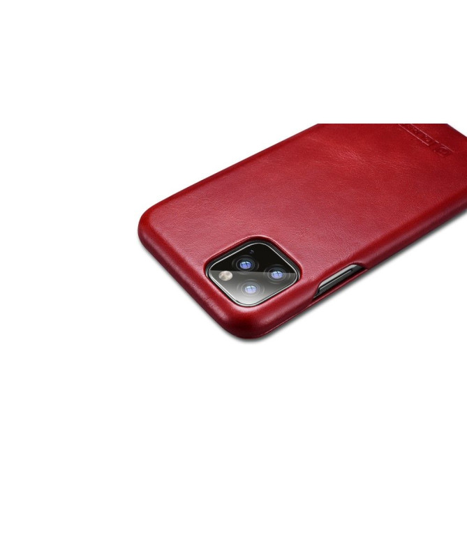 Housse iPhone 11 Pro Max ICARER cuir véritable