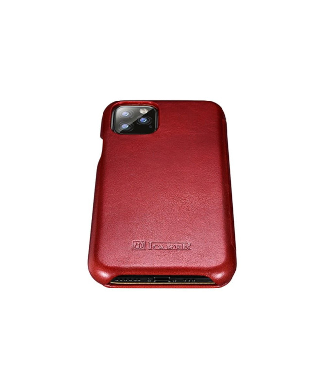 Housse iPhone 11 Pro Max ICARER cuir véritable