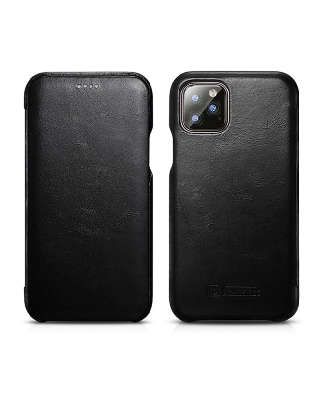 Housse iPhone 11 Pro Max ICARER cuir véritable