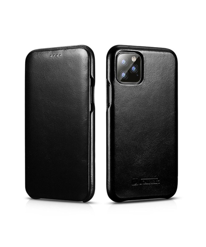 Housse iPhone 11 Pro Max ICARER cuir véritable