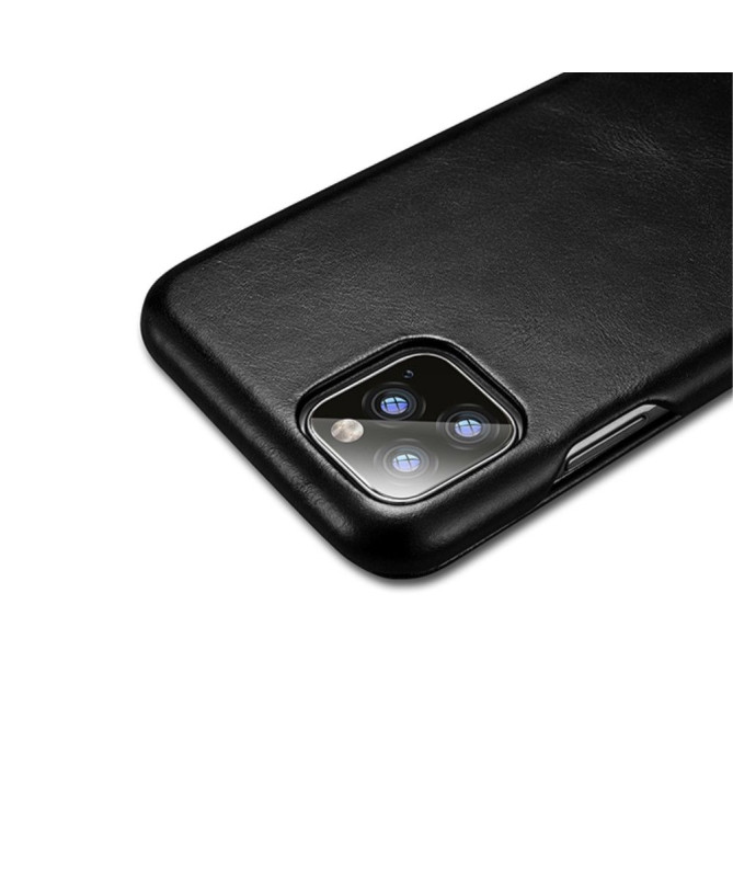 Housse iPhone 11 Pro Max ICARER cuir véritable