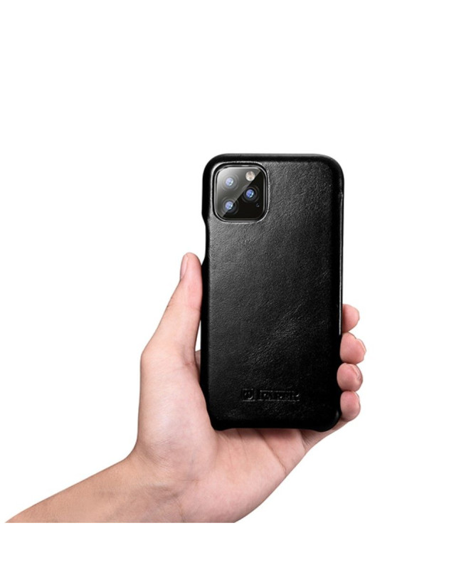 Housse iPhone 11 Pro Max ICARER cuir véritable