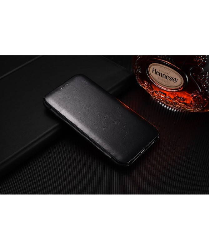 Housse iPhone 11 Pro Max ICARER cuir véritable