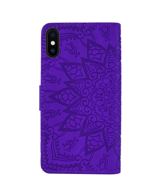 Leïla - Housse iPhone XS Max fleur oriental