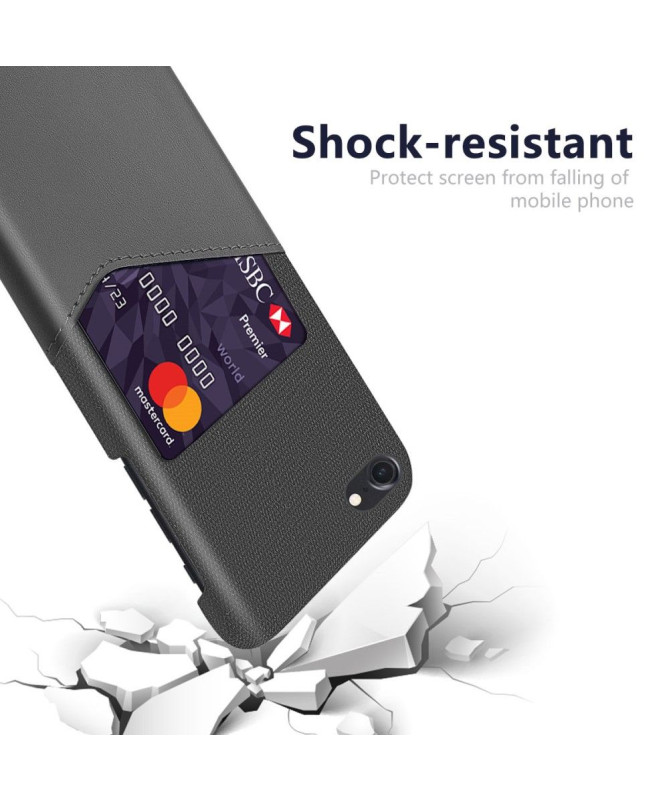 Coque iPhone SE 2022 / 2020 Olympus Effet Cuir