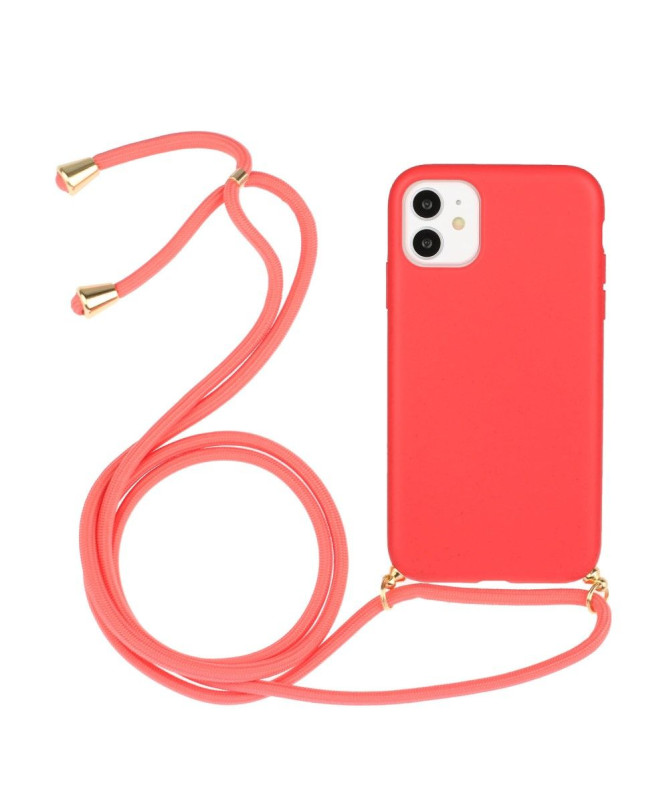 Coque iPhone 11 avec cordon bandoulière