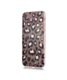 Coque iPhone SE 2022 / 2020 / 8 / 7 en gel Léopard