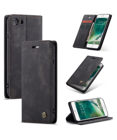 Housse iPhone SE / 8 / 7 Golias imitation cuir mat