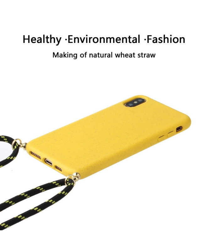 Coque iPhone XS / X avec cordon bandoulière