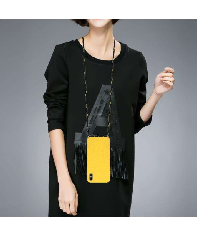 Coque iPhone XS / X avec cordon bandoulière