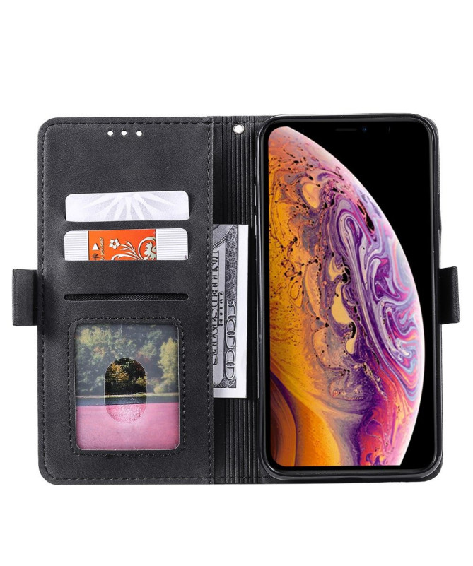 Housse portefeuille iPhone XS / X Vintage Pocket