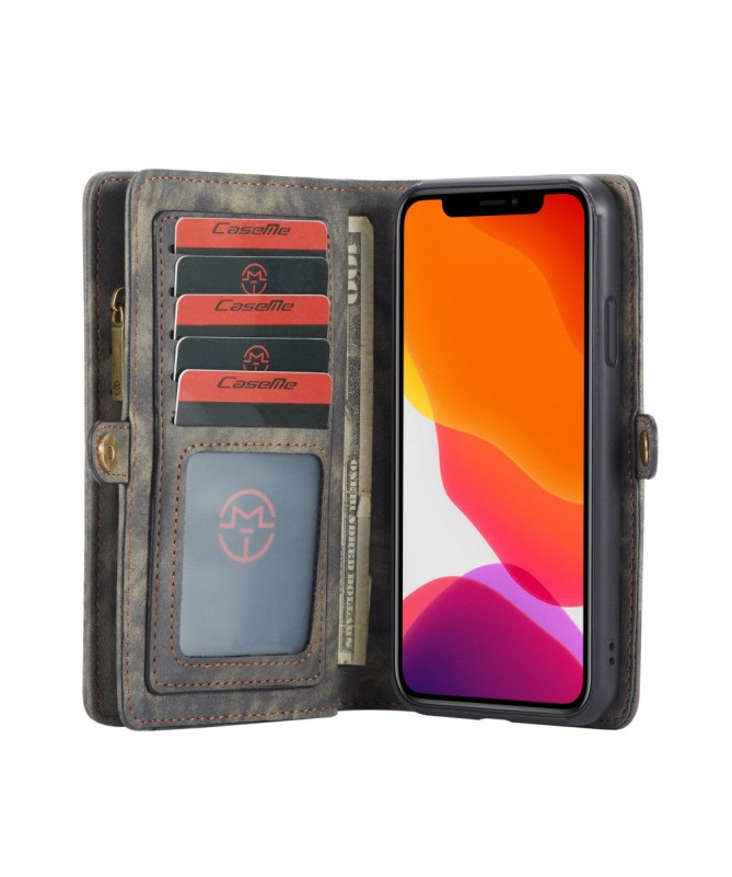 Housse portefeuille et coque magnétique pour iPhone 11