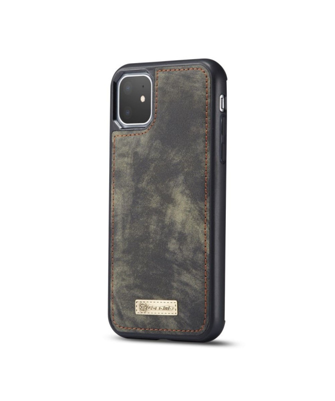 Housse portefeuille et coque magnétique pour iPhone 11