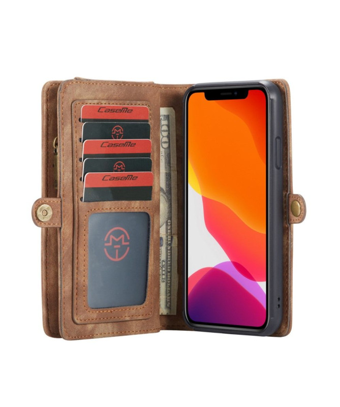 Housse portefeuille et coque magnétique pour iPhone 11