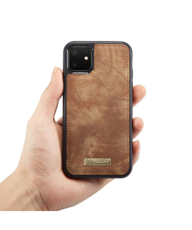 Housse portefeuille et coque magnétique pour iPhone 11