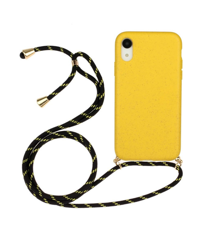Coque iPhone XR avec cordon bandoulière