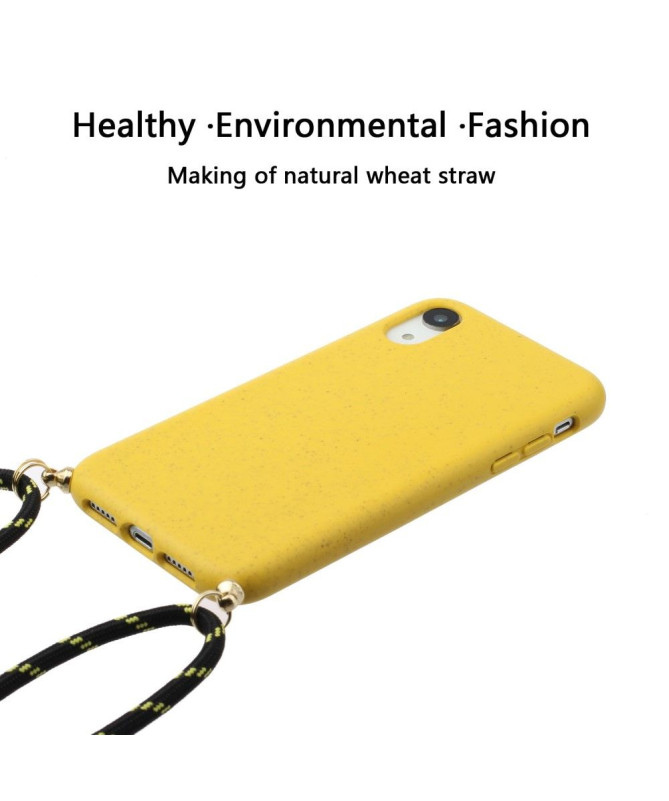 Coque iPhone XR avec cordon bandoulière