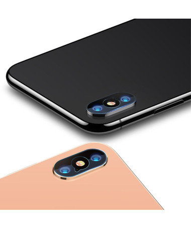 2 verre trempé pour lentille de l'iPhone XS / XS Max