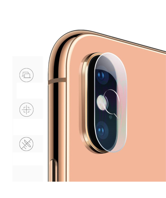 2 verre trempé pour lentille de l'iPhone XS / XS Max