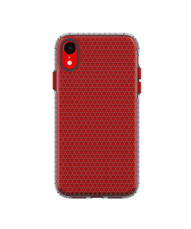 Coque iPhone XR Honeycomb Transparente