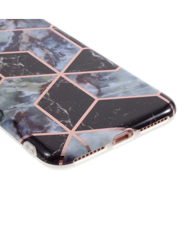 Coque iPhone 7 Plus / 8 Plus Marbre Géométrique