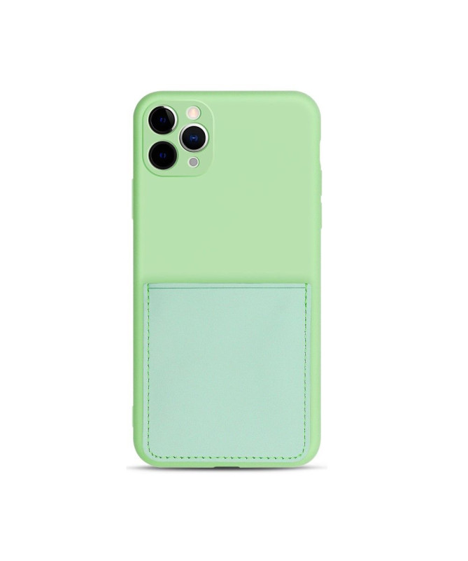 Coque iPhone 11 Pro Max Mia silicone porte carte