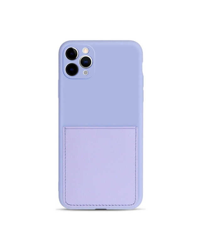 Coque iPhone 11 Pro Max Mia silicone porte carte