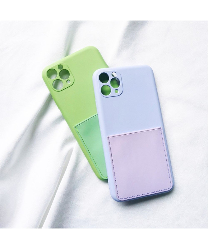 Coque iPhone 11 Pro Max Mia silicone porte carte