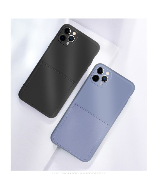 Coque iPhone 11 Pro Max Mia silicone porte carte