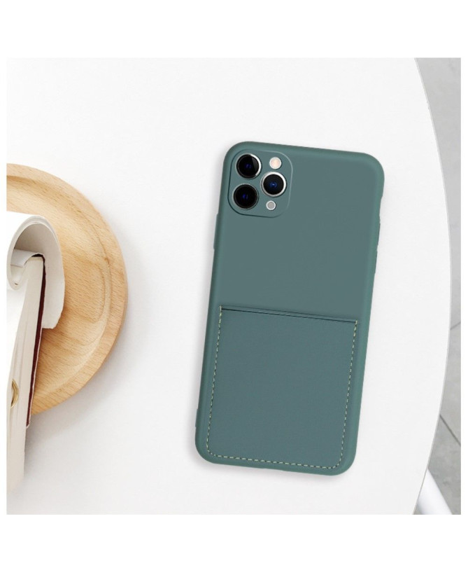 Coque iPhone 11 Pro Max Mia silicone porte carte