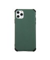 Coque iPhone 11 Pro effet mat avec angles renforcés - Vert