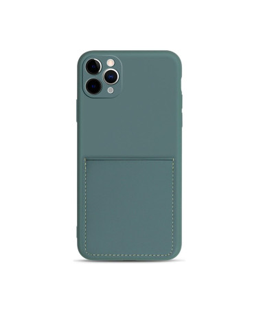 Coque iPhone 11 Pro Mia en silicone porte carte