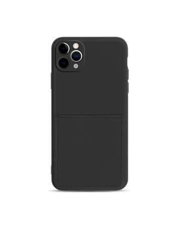 Coque iPhone 11 Pro Mia en silicone porte carte