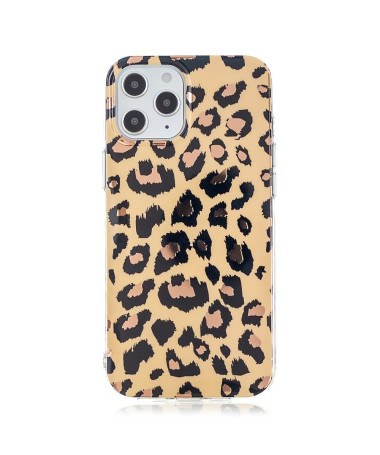 Coque iPhone 12 Pro Flexible Léopard