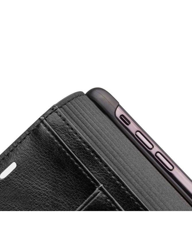 Housse iPhone XS Max en cuir véritable