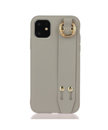 Coque iPhone 12 Pro Max Strap en silicone