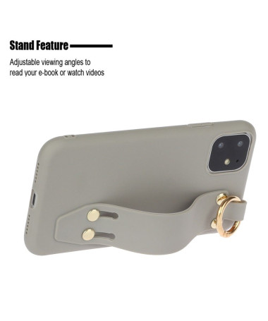 Coque iPhone 12 Pro Max Strap en silicone