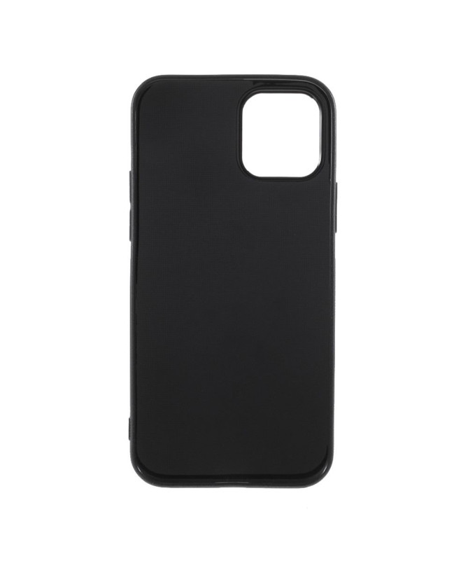 Coque iPhone 12 Pro Max aspect fibre de carbone