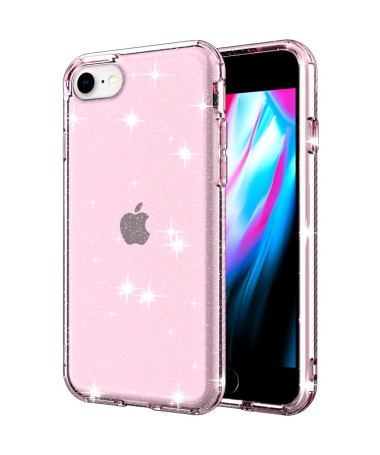 Coque iPhone SE 2022 / 2020 Paillettes Scintillantes